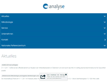 Tablet Screenshot of analyse.eu